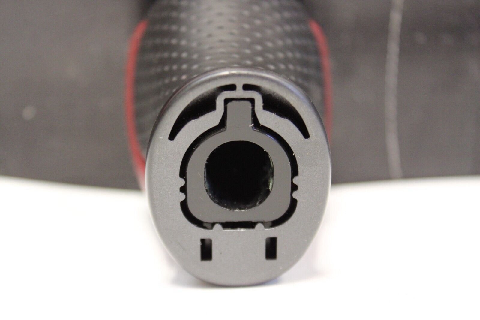 2013 NISSAN GT-R GTR R35 VR38 3.8L OEM BLACK and RED LEATHER AUTO SHIFT KNOB