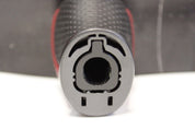 2013 NISSAN GT-R GTR R35 VR38 3.8L OEM BLACK and RED LEATHER AUTO SHIFT KNOB