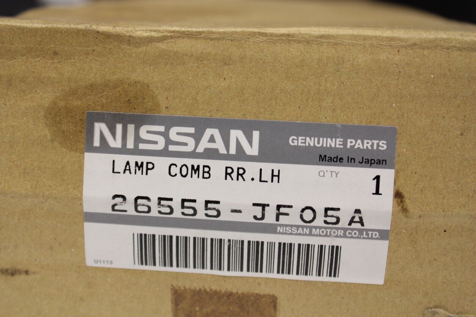 2012-2016 Nissan GT-R R35 GTR Rear Bumper Light Reflector RH 26550-JF05A PAIR