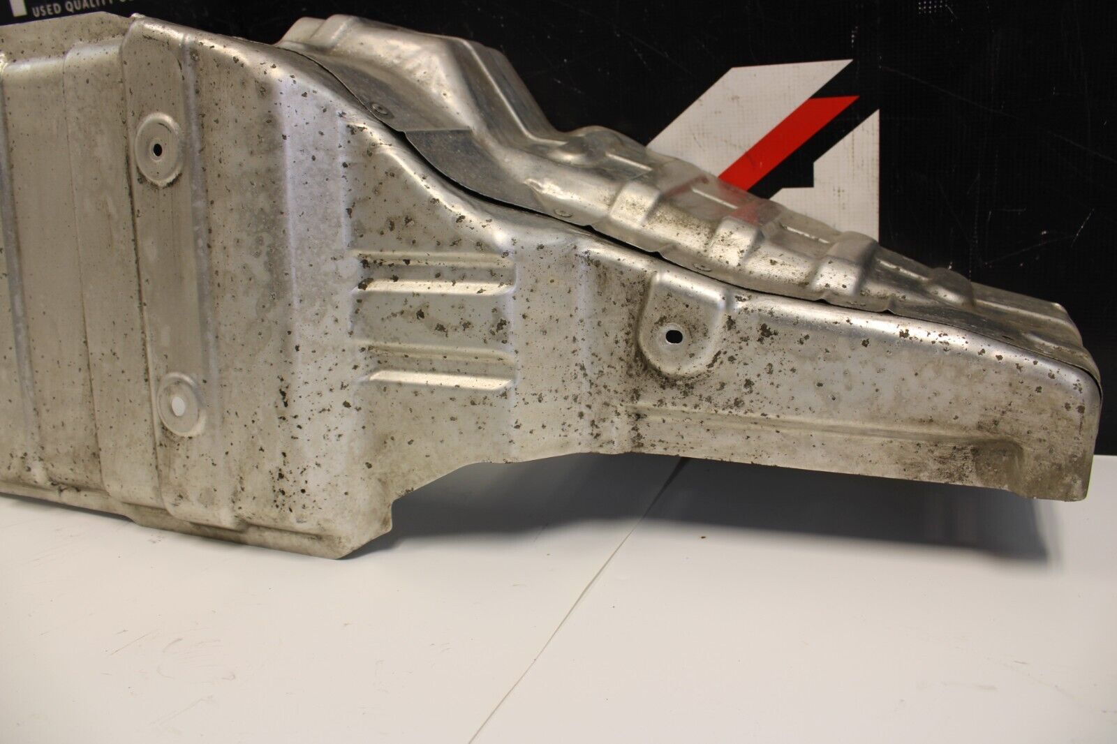 2014 NISSAN R35 GTR DBA REAR FLOOR PAN EXHAUST HEAT SHIELD OEM 74761-JF00A