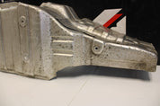 2014 NISSAN R35 GTR DBA REAR FLOOR PAN EXHAUST HEAT SHIELD OEM 74761-JF00A
