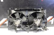 2003-2006 Infiniti G35 Nissan 350z Radiator Fan Fan Shroud with Motors Plugs OEM
