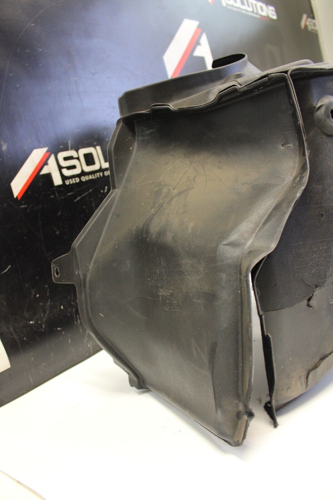 2014 NISSAN R35 GTR DBA TRUNK CARPET PANEL LINER TRIM BLACK RH Passenger Side