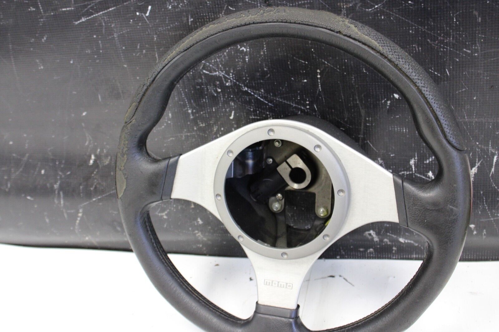 2003-2006 Mitsubishi Lancer Evolution EVO 8 9 MOMO Leather Steering Wheel