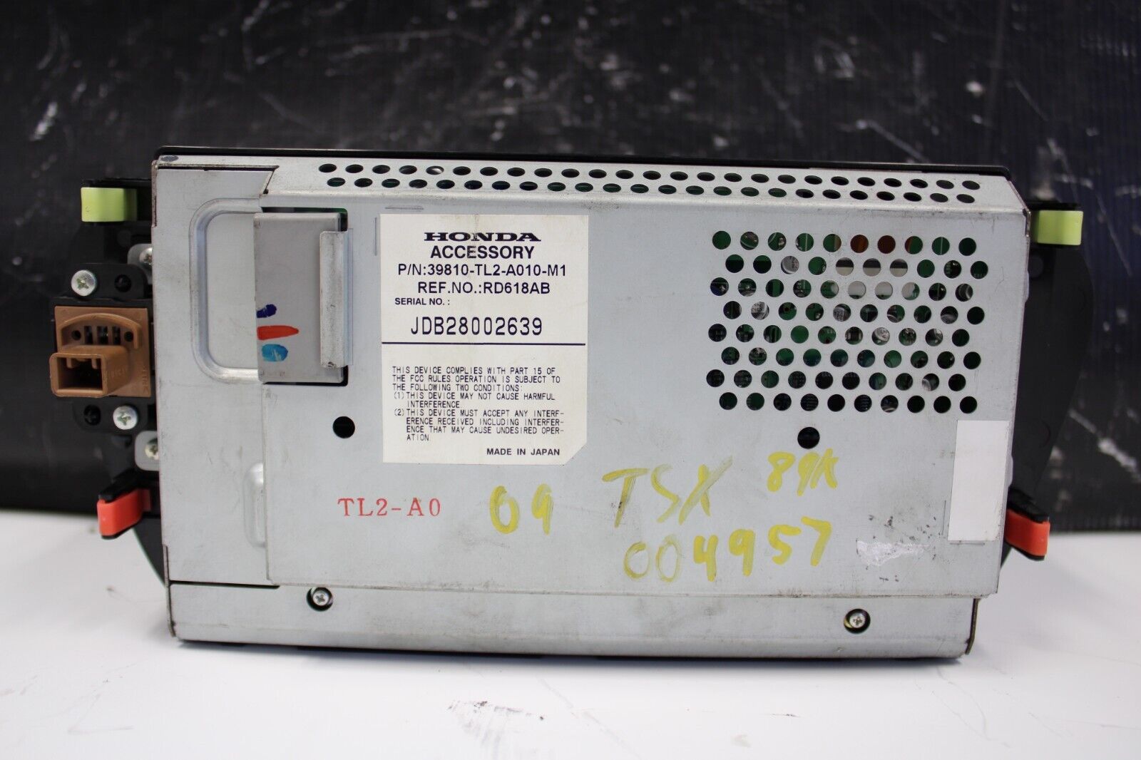 2009-2011 ACURA TL Navigation GPS Info Display OEM 39810-tl2-a010-m1