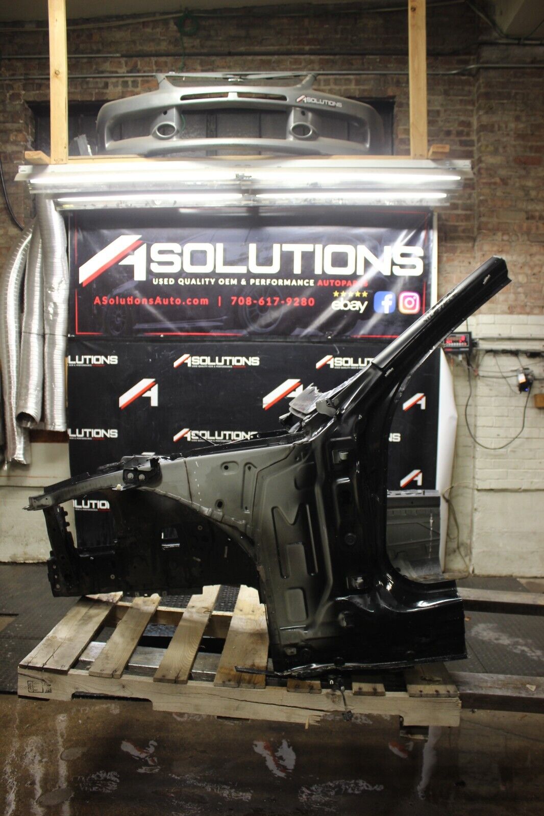 2012-18 BMW F80 M3 F30 3-SERIES FR LEFT DRIVER SIDE FRAME RAIL CUT OEM