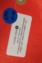 00-05 HONDA S2000 S2K SEAT ROLL HOOP BAR ROLLBAR CAGE RIGHT PASSENGER SIDE