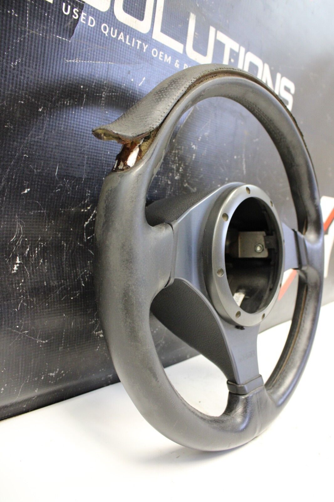 2006 Mitsubishi Lancer Evolution EVO 9 MOMO Leather Steering Wheel
