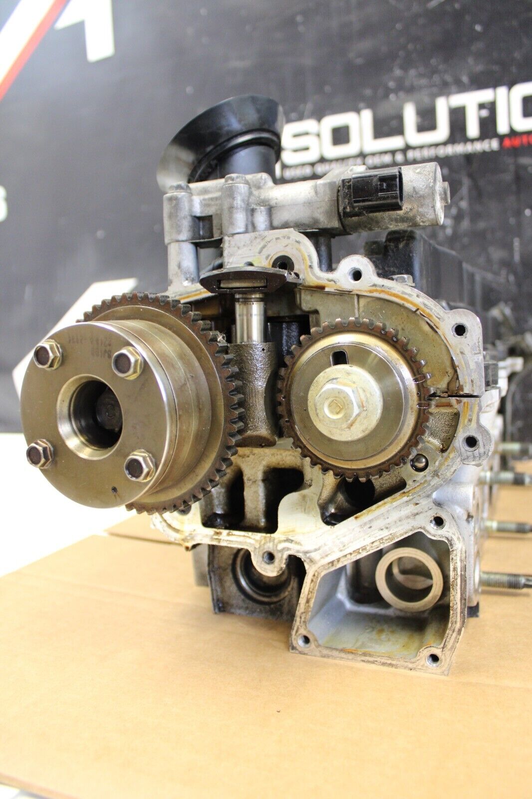 2003-2004 350Z DE Cylinder Head VQ35DE Left Driver OEM M/T