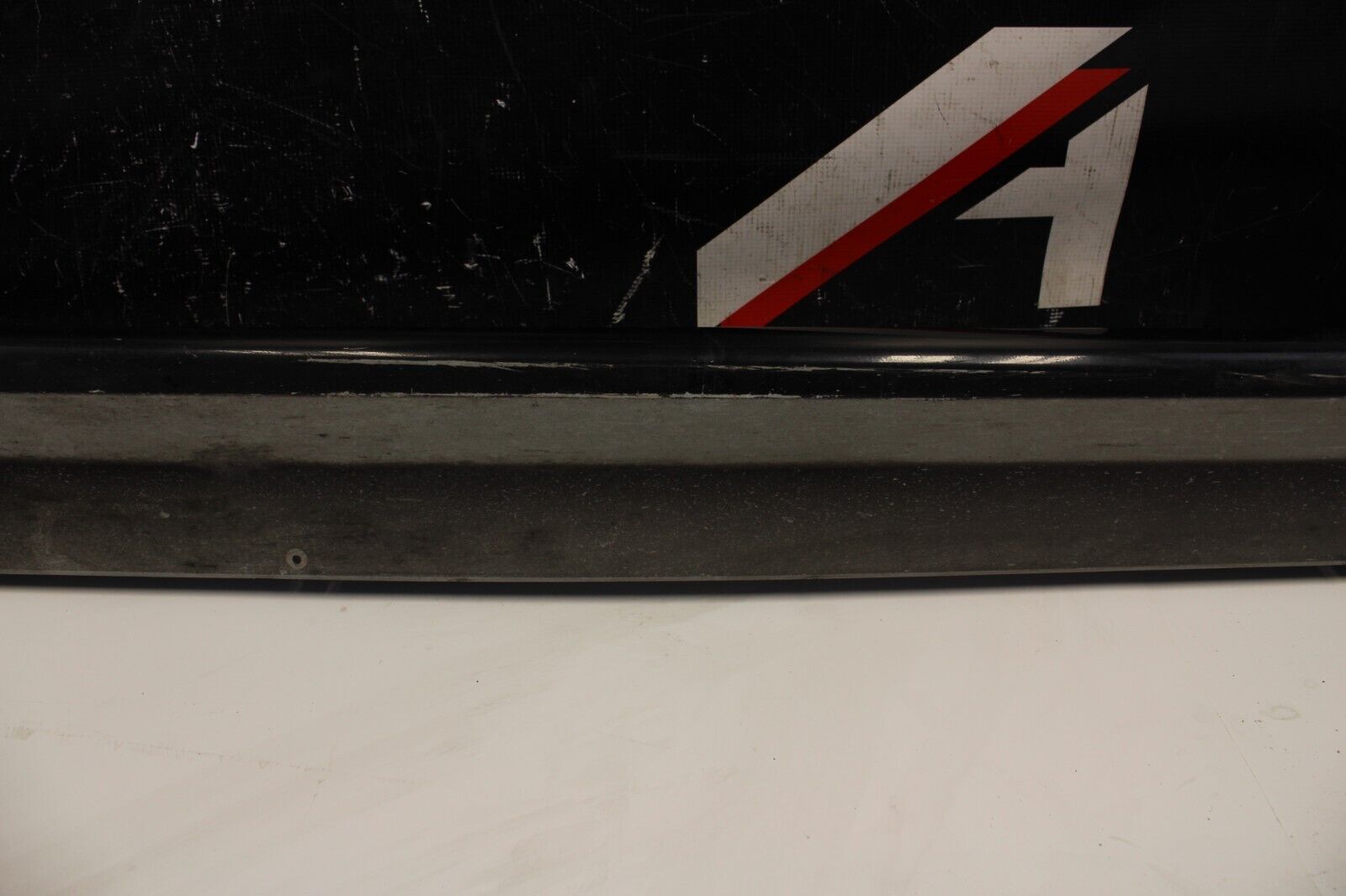 09-15 MITSUBISHI LANCER RALLIART OEM LH DRIVER EXTERIOR MOULDING SIDE SKIRT
