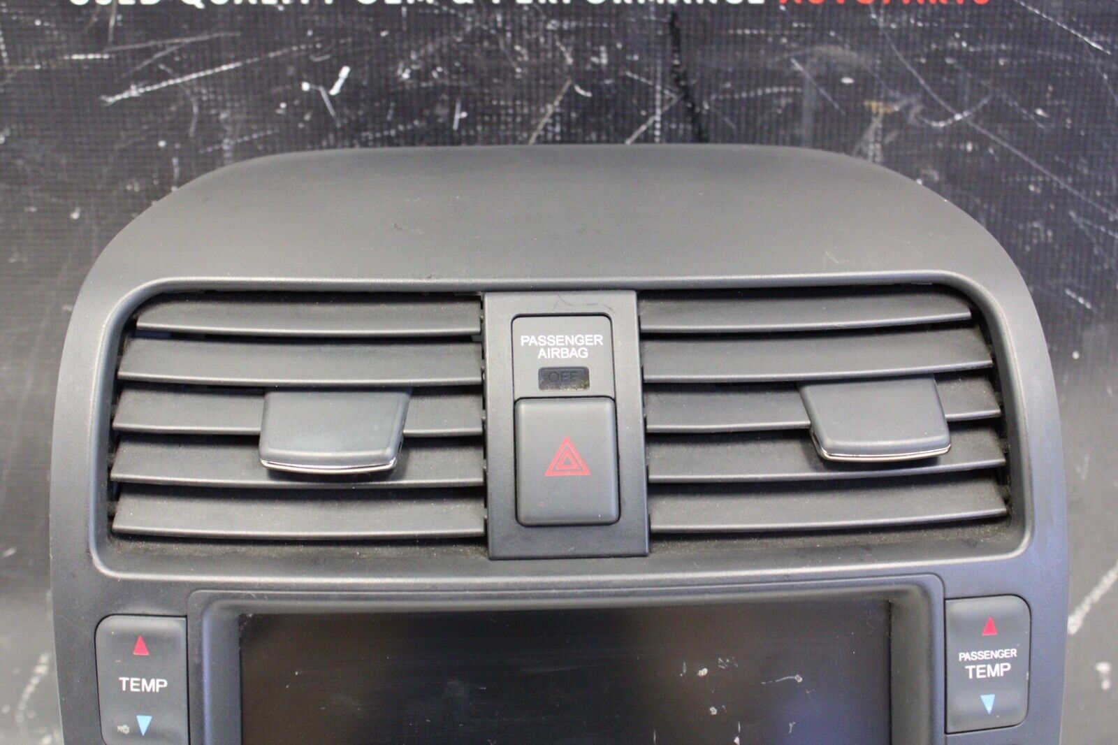2006-2008 Acura TSX 6 CD Changer Navigation Screen Radio Climate Control OEM