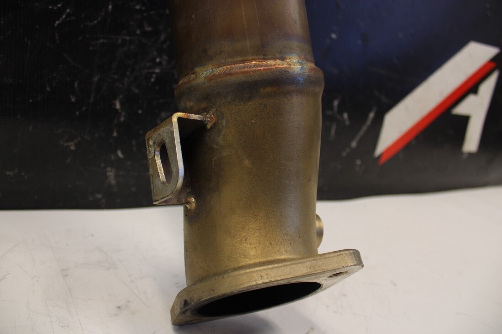 2009-2021 GTR R35 GT-R AMS APLHA Driver Side Left Mid Pipe D Pipe Turbo Pipe