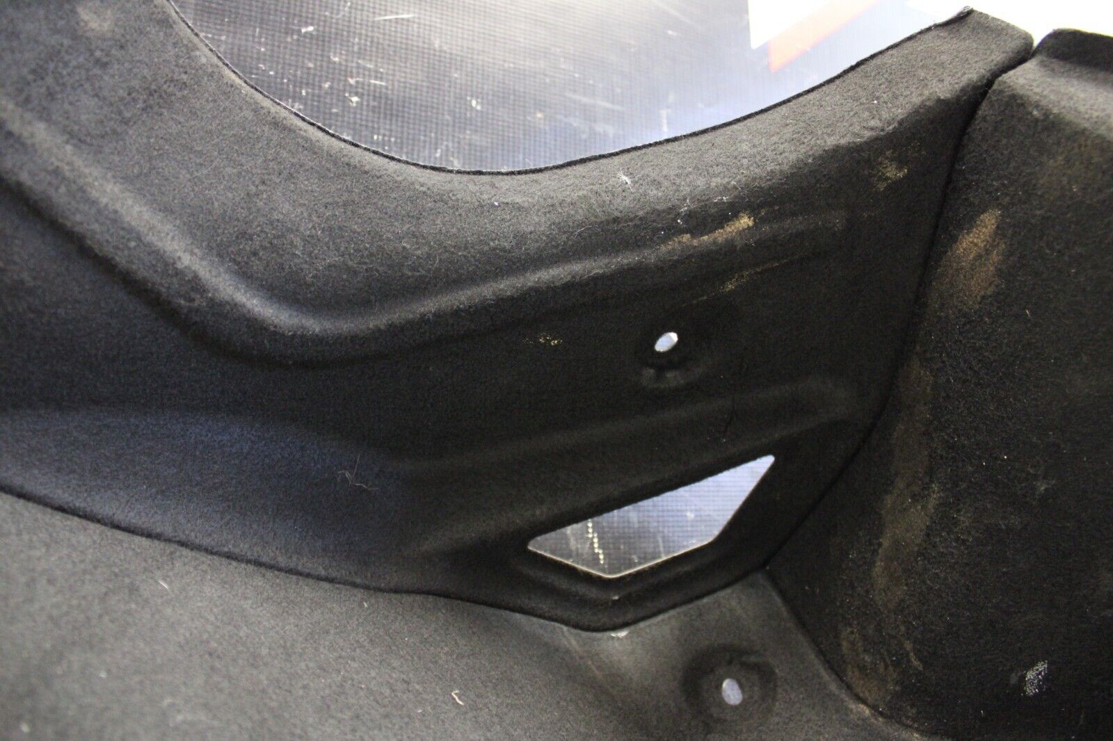 2014 NISSAN R35 GTR DBA TRUNK CARPET PANEL LINER TRIM BLACK RH Passenger Side
