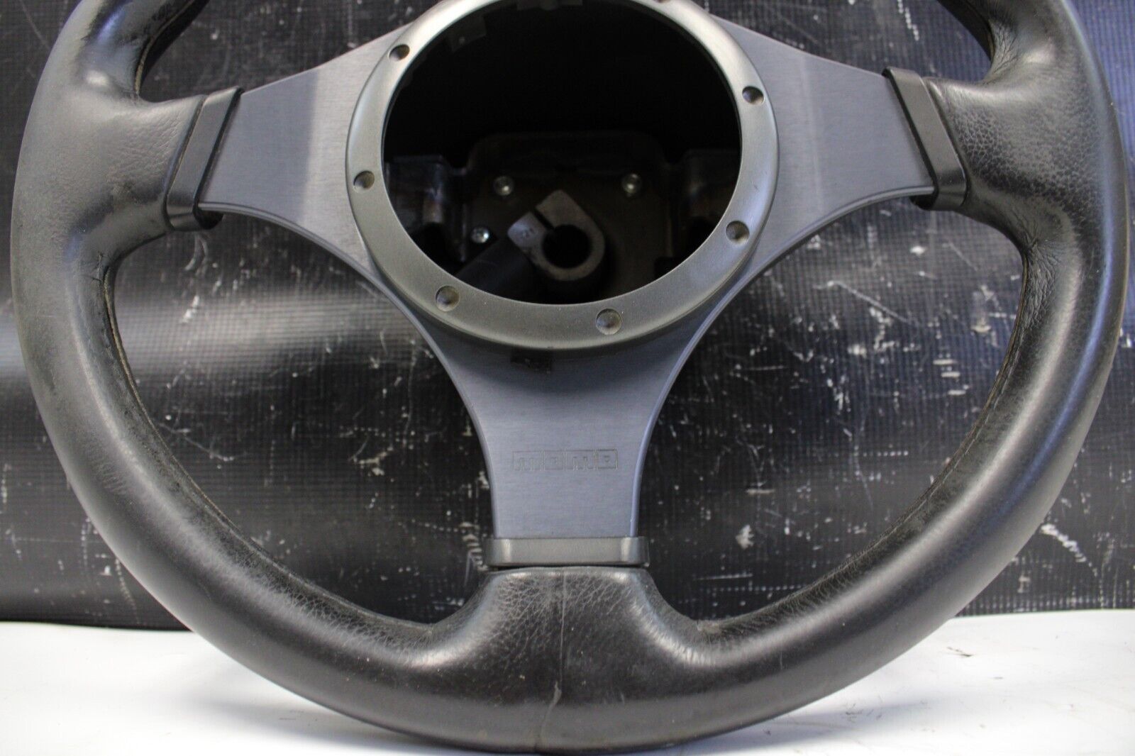 2006 Mitsubishi Lancer Evolution EVO 9 MOMO Leather Steering Wheel