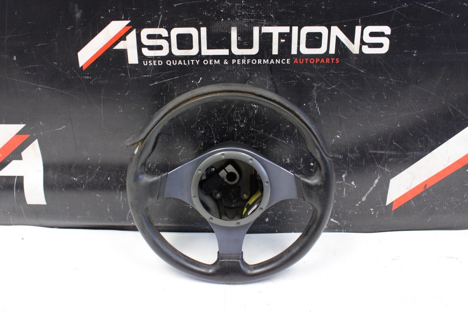 2006 Mitsubishi Lancer Evolution EVO 9 MOMO Leather Steering Wheel