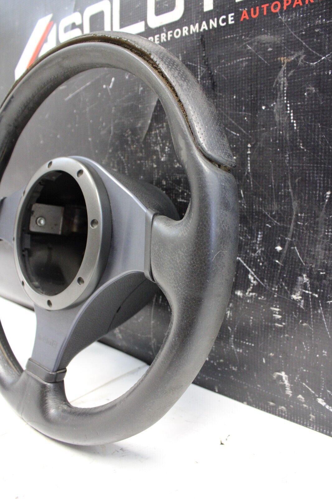 2006 Mitsubishi Lancer Evolution EVO 9 MOMO Leather Steering Wheel