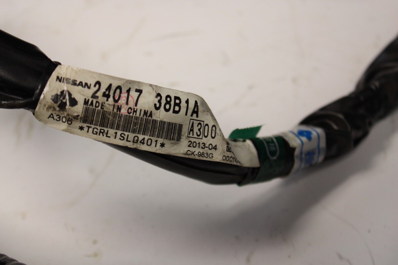 2014 Nissan GTR R35 Rear Chassis Wiring Harness GT-R OEM EVAP