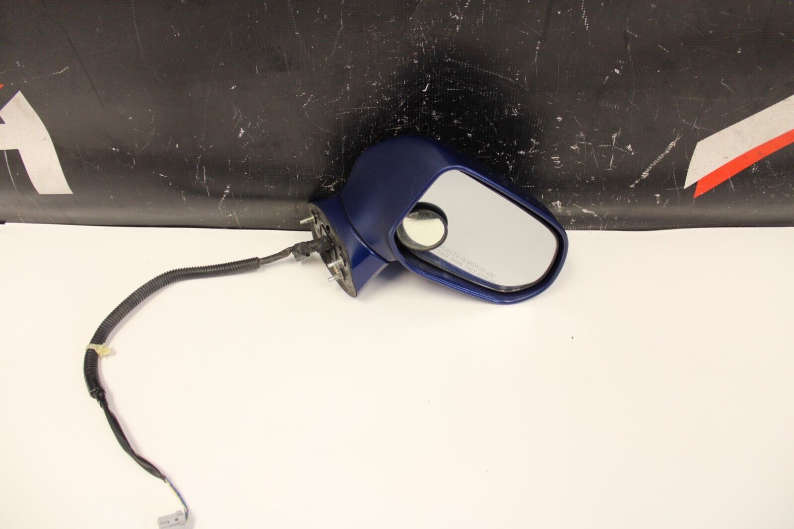 06-11 HONDA CIVIC SI 4D SEDAN Passenger Right SIDE VIEW MIRROR BLUE OEM