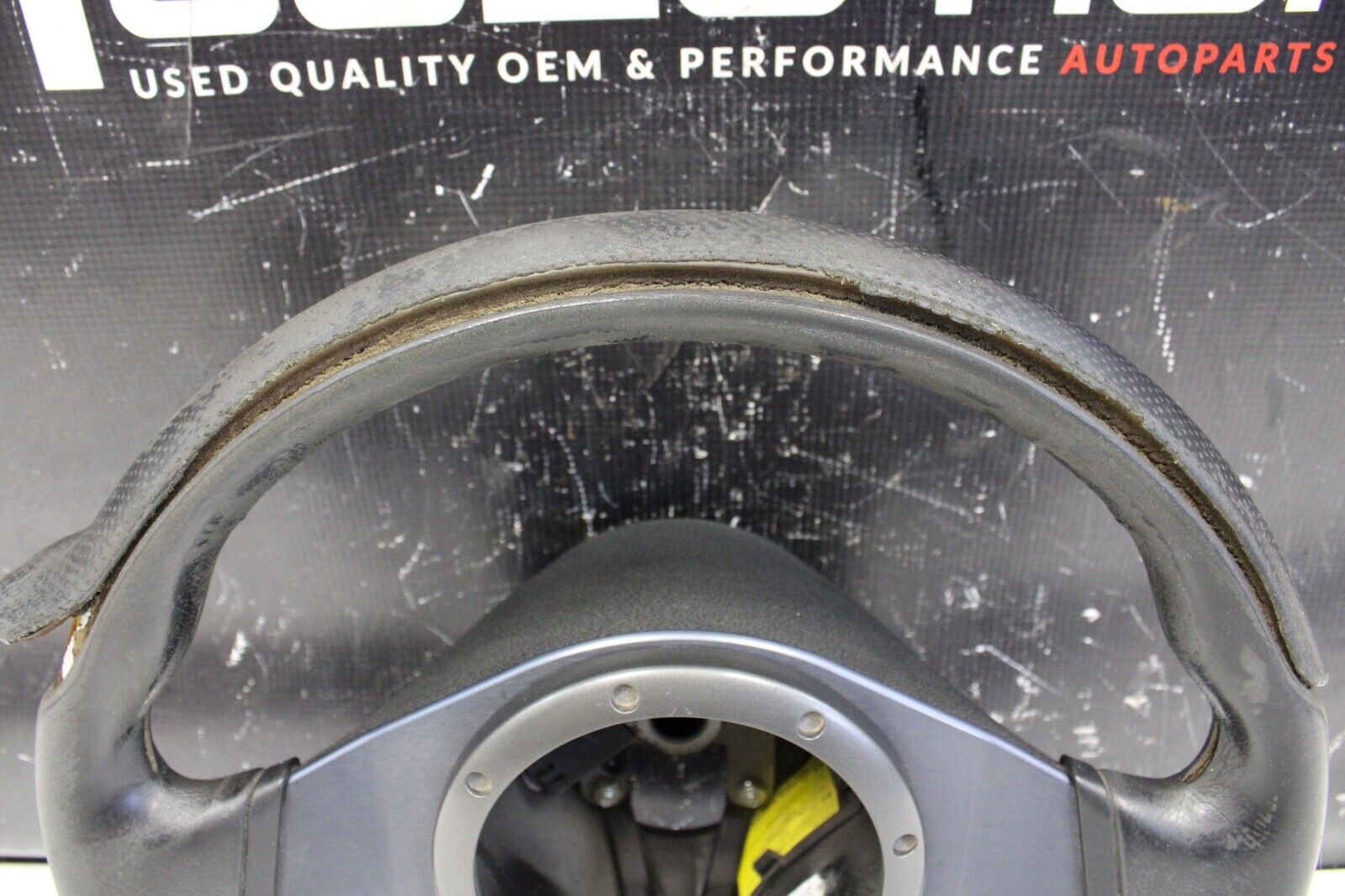 2006 Mitsubishi Lancer Evolution EVO 9 MOMO Leather Steering Wheel
