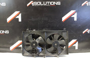 2003-2006 Infiniti G35 Nissan 350z Radiator Fan Fan Shroud with Motors Plugs OEM