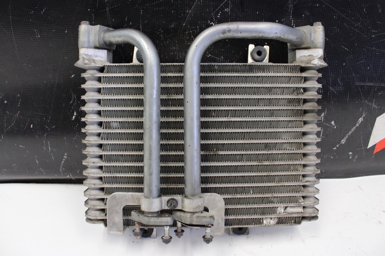 2013 NISSAN GT-R GTR R35 3.8L OEM ENGINE OIL COOLER W/ HARD LINES