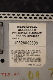 2009-2011 ACURA TL Navigation GPS Info Display OEM 39810-tl2-a010-m1