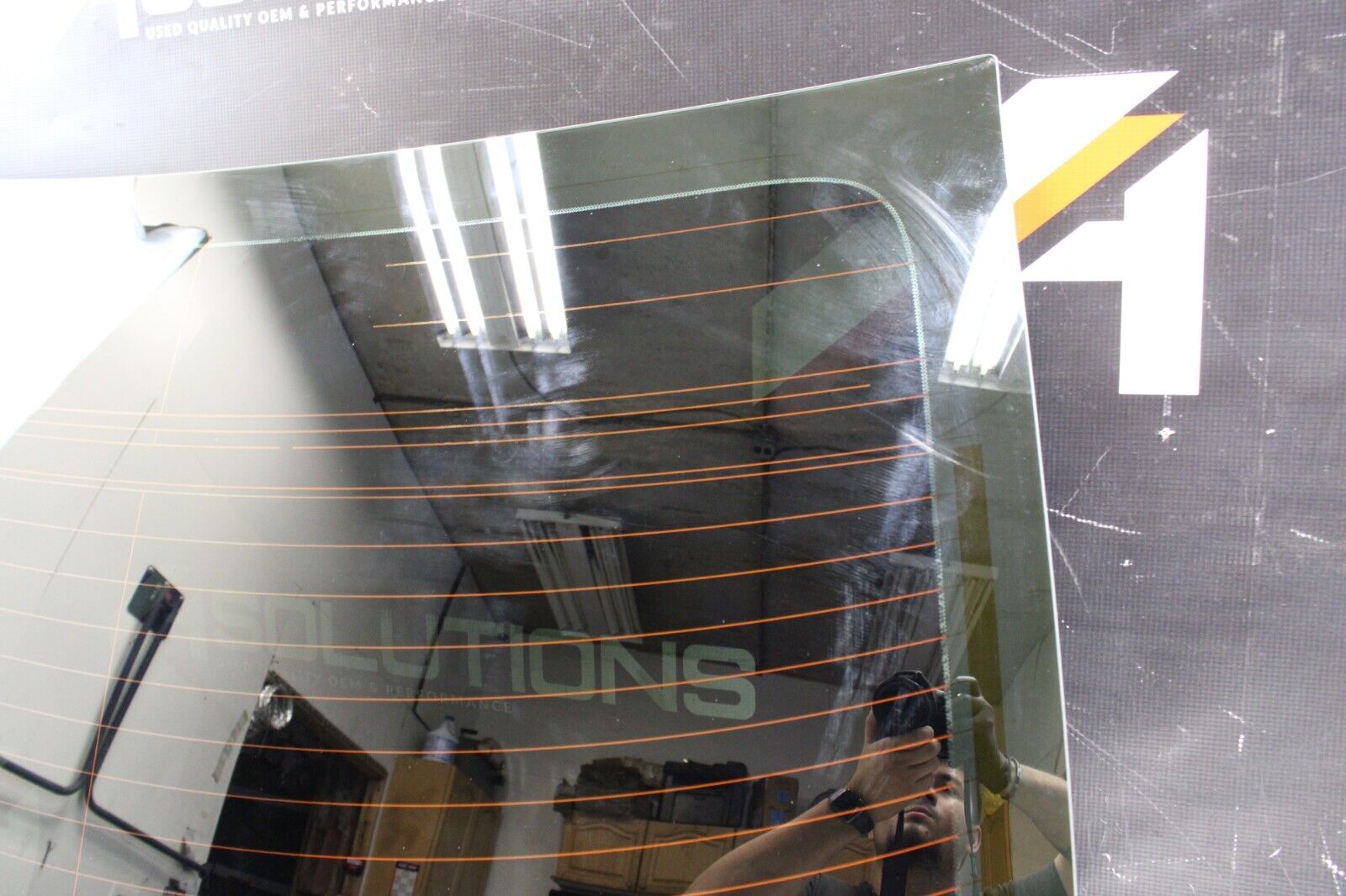 2013 NISSAN R35 GTR DBA CBA REAR WINDSHIELD OEM