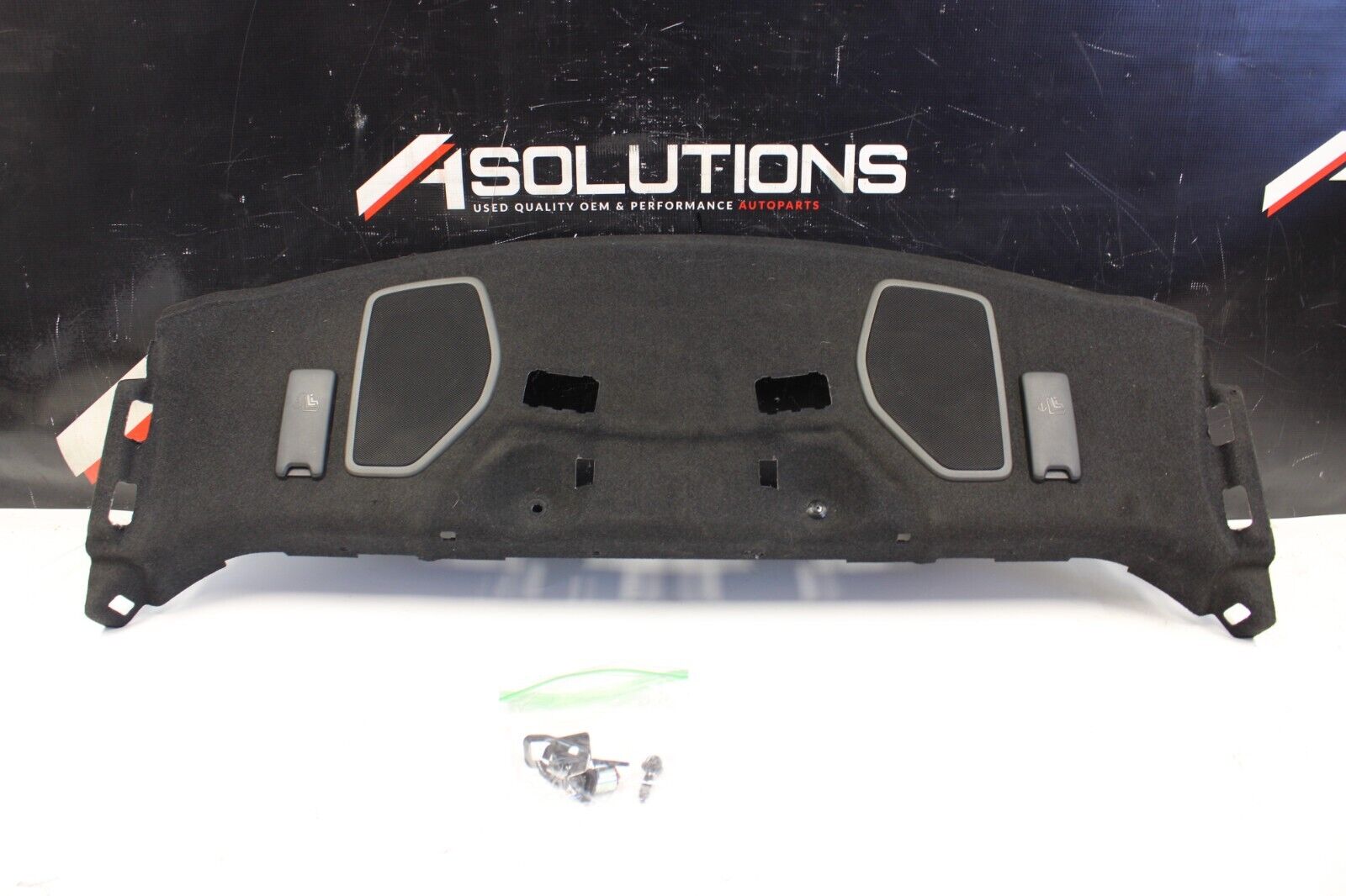 2009-2016 NISSAN GT-R R35 REAR DECKLID SPEAKER TRIM PANEL COVER OEM