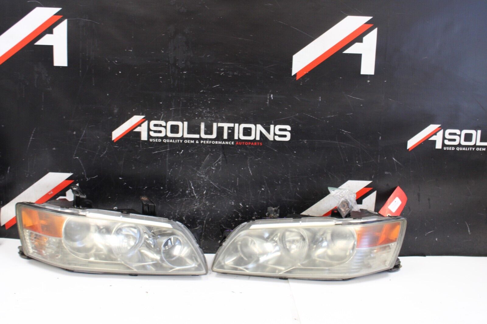 03-05 Mitsubishi Lancer EVOLUTION EVO  8 9 Left & Right Headlight SET HID OEM