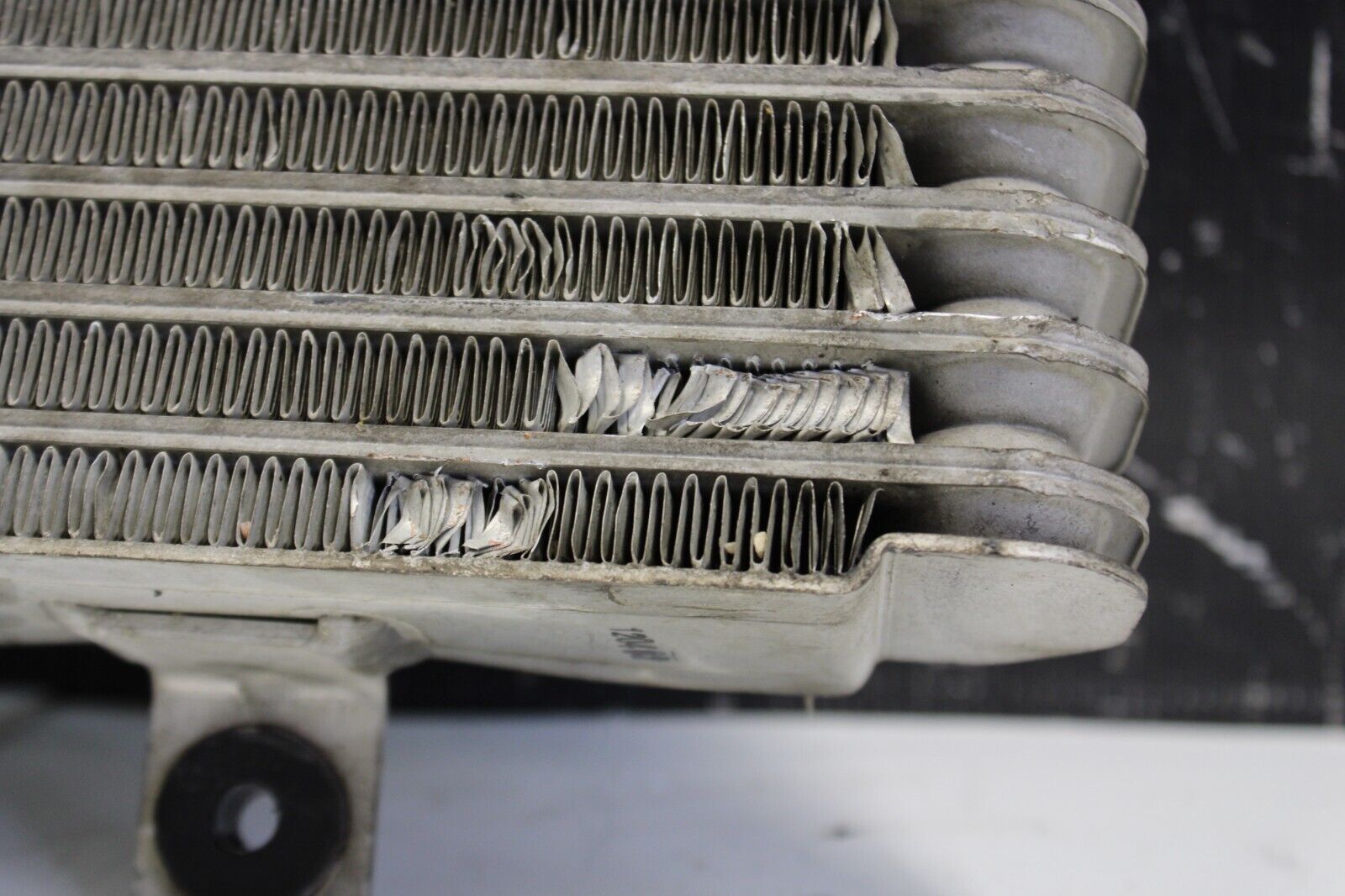 2013 NISSAN GT-R GTR R35 3.8L OEM ENGINE OIL COOLER W/ HARD LINES