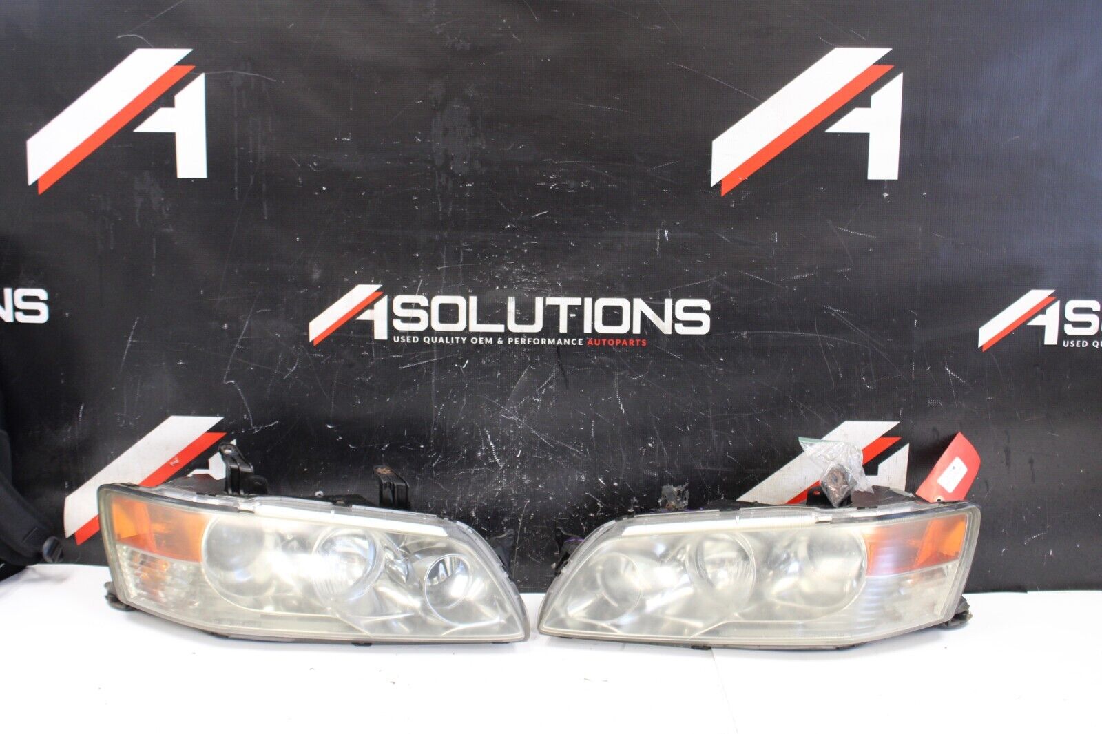 03-05 Mitsubishi Lancer EVOLUTION EVO  8 9 Left & Right Headlight SET HID OEM