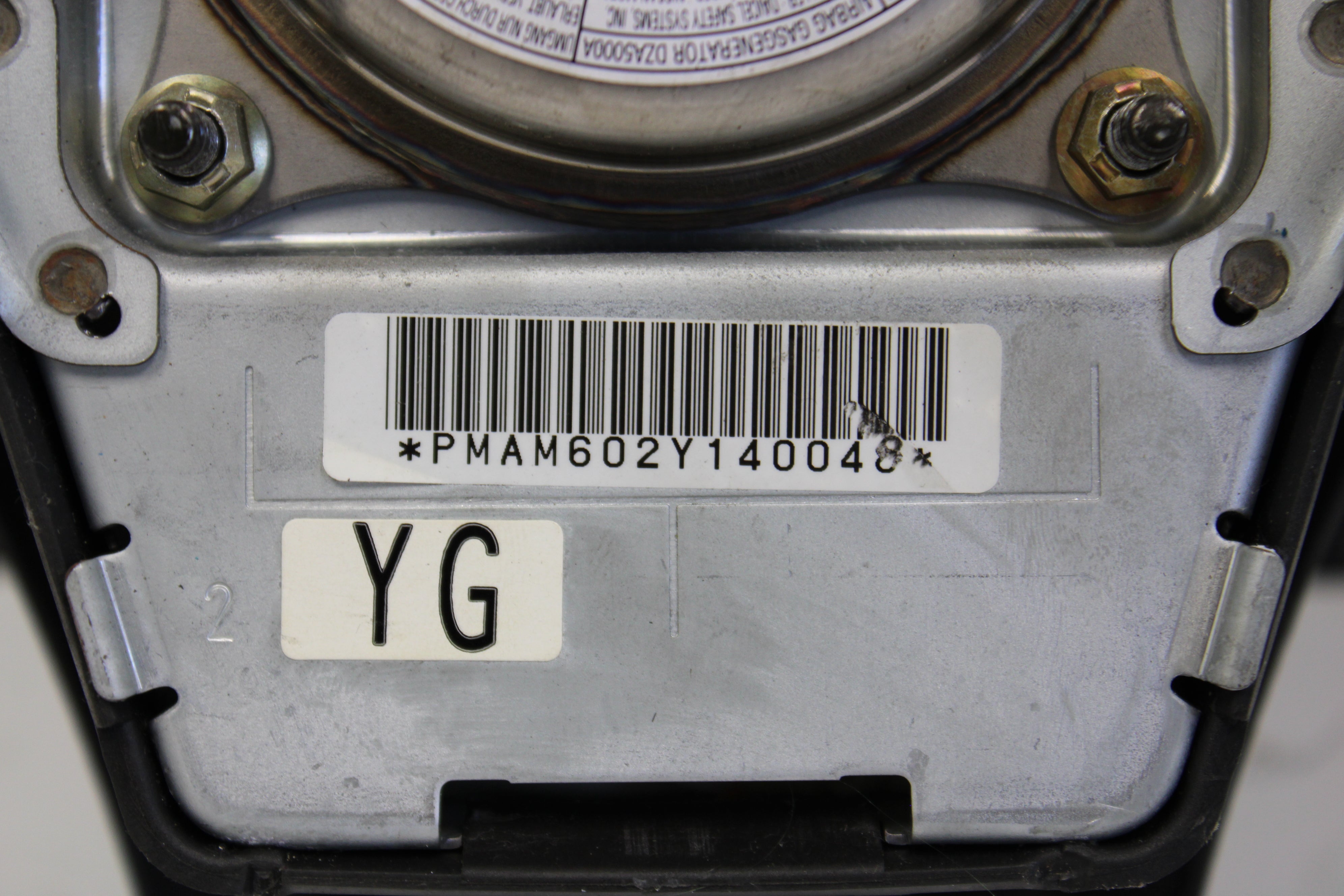 2003 Infiniti G35 Driver Wheel Airbag Steering Black OEM