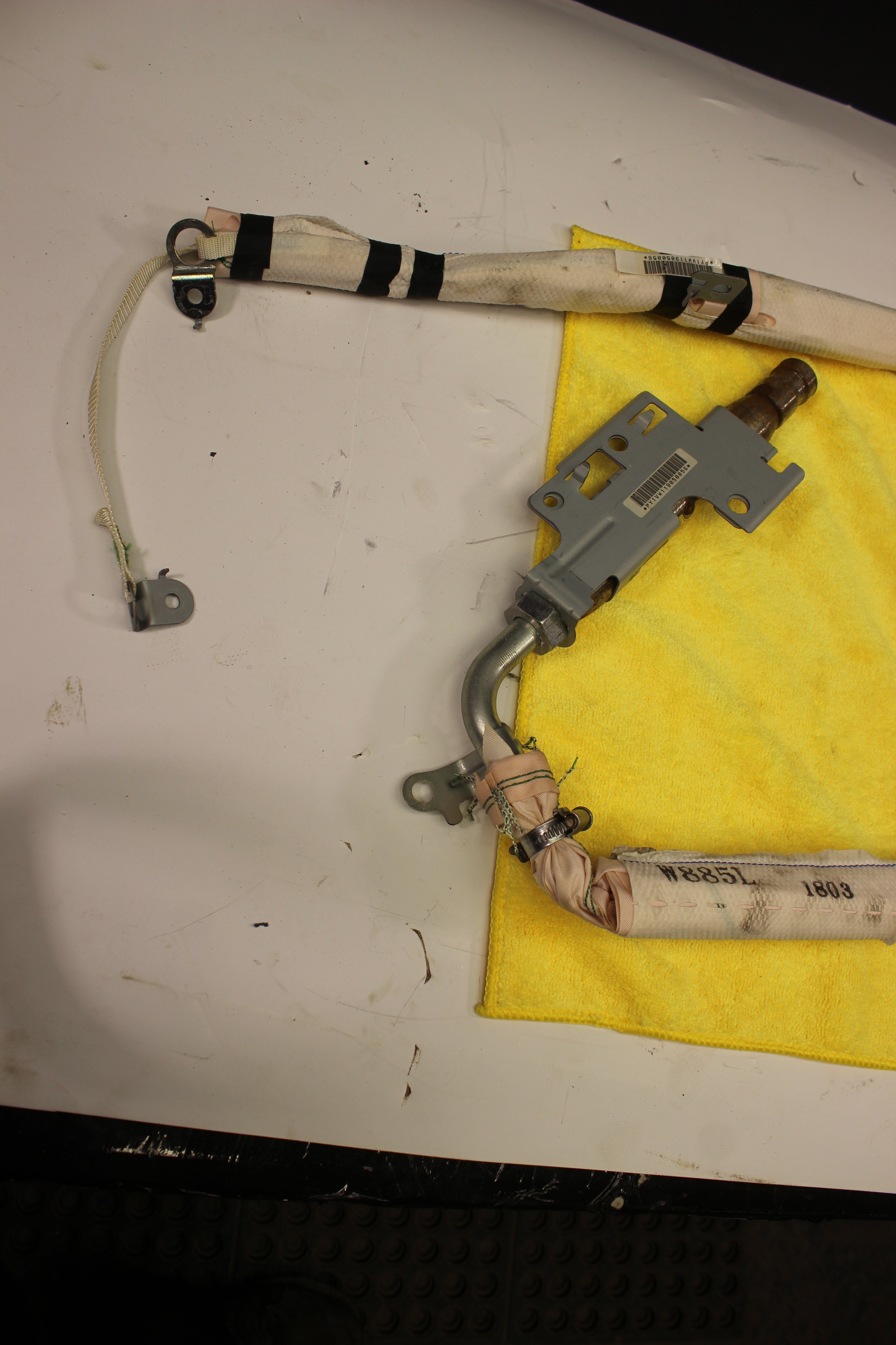 2009-2013 Infiniti G37x Sedan Driver Left Roof Curtain Airbag OEM Genuine