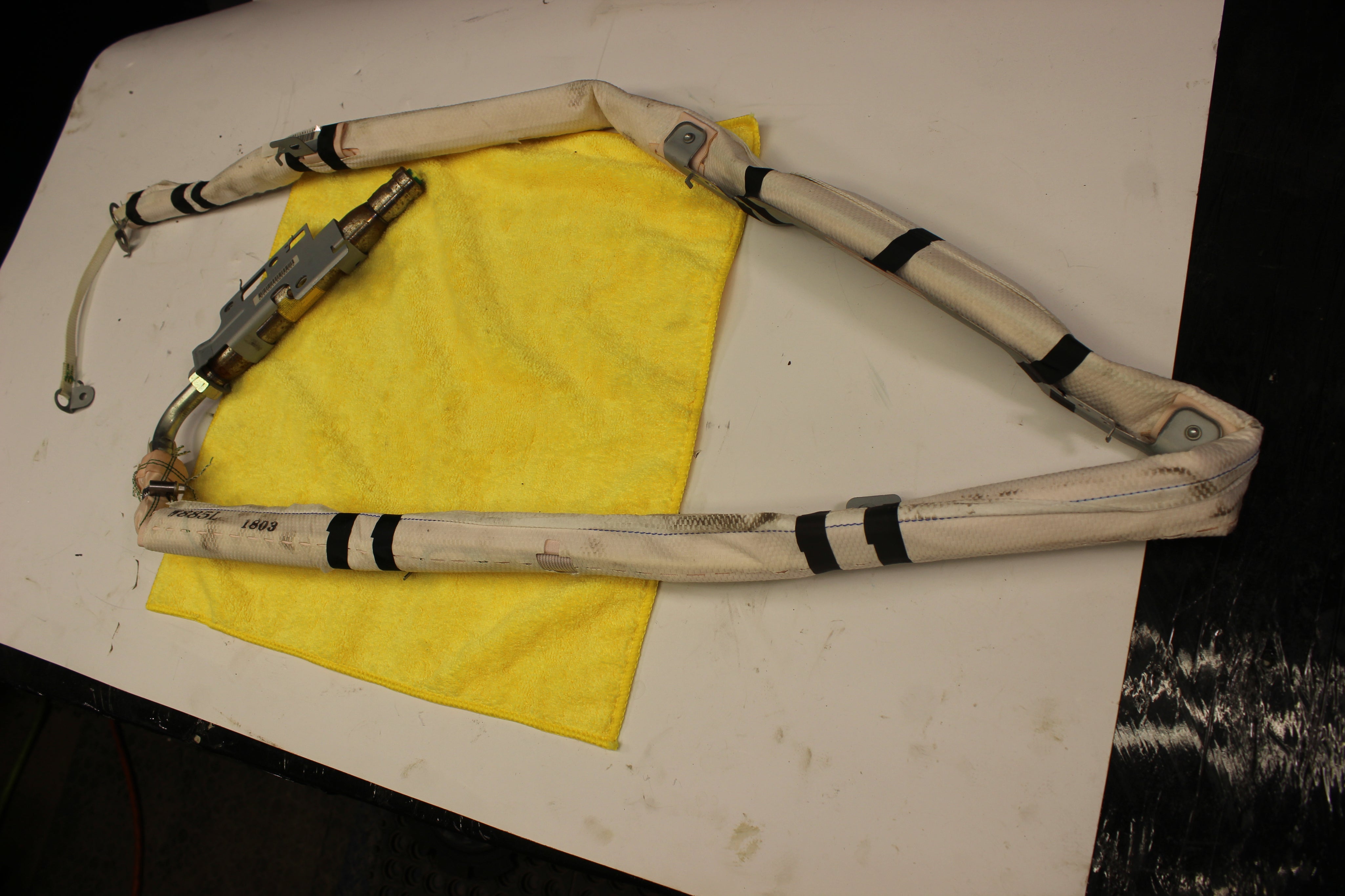 2009-2013 Infiniti G37x Sedan Driver Left Roof Curtain Airbag OEM Genuine