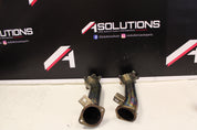 2009-2021 Nissan GTR GT-R R35 Linney Titan Down Pipes Titanium