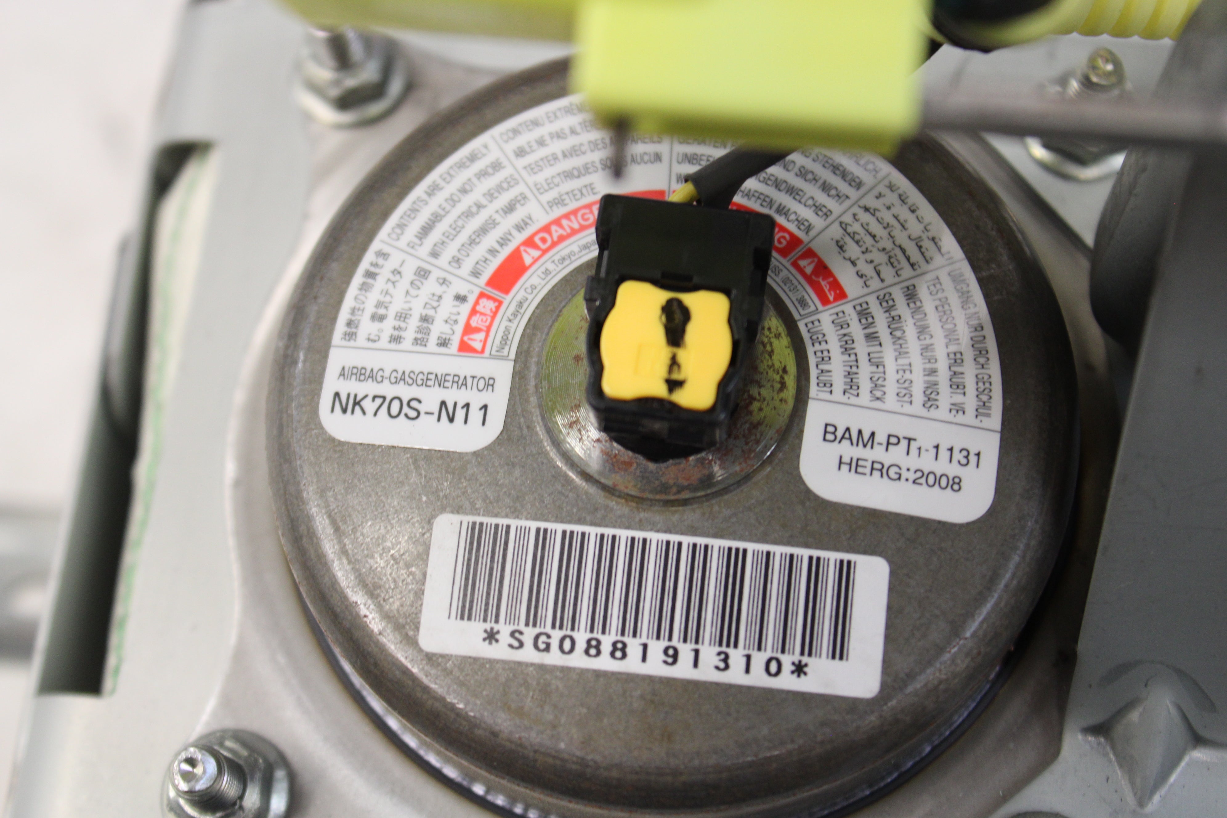 2009 Nissan GTR R35 Passenger Airbag OEM Genuine