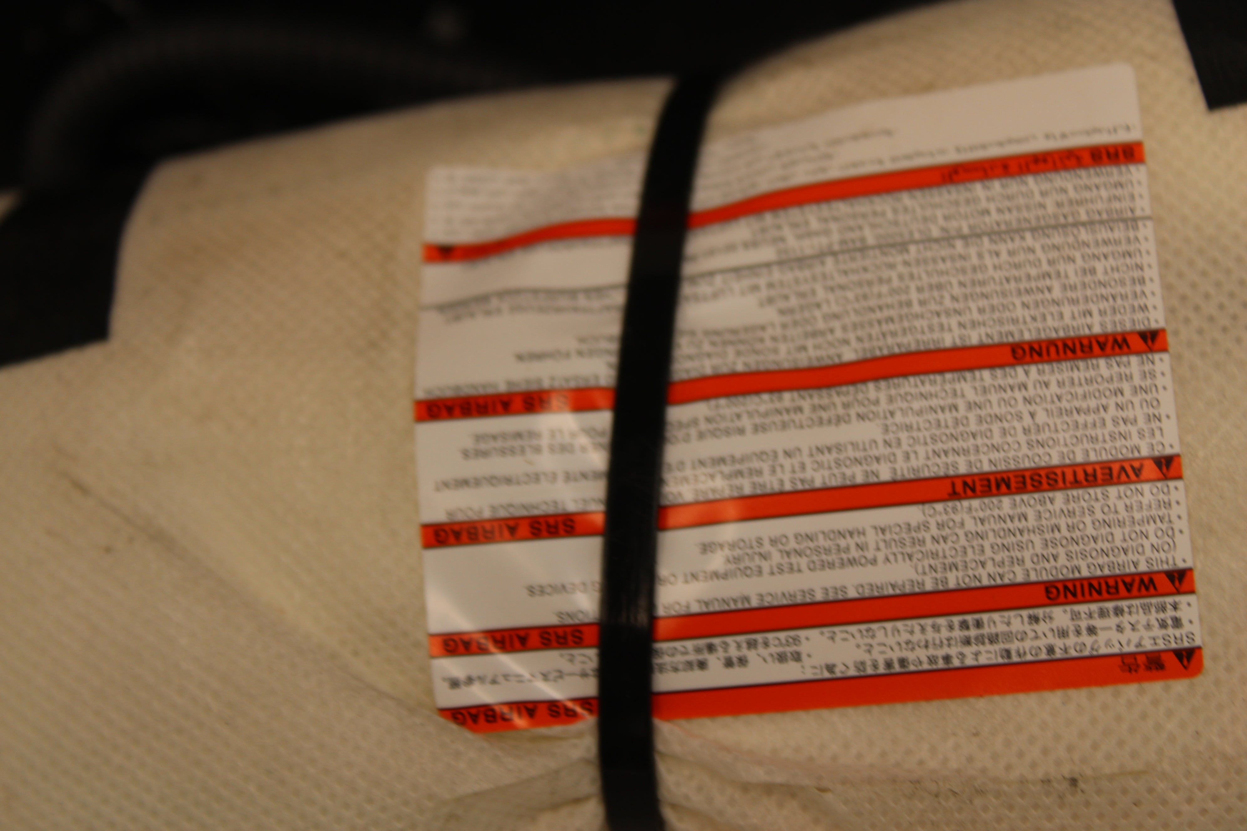 2015-2020 Nissan 370z Left Driver Recaro Seat Air Bag OEM