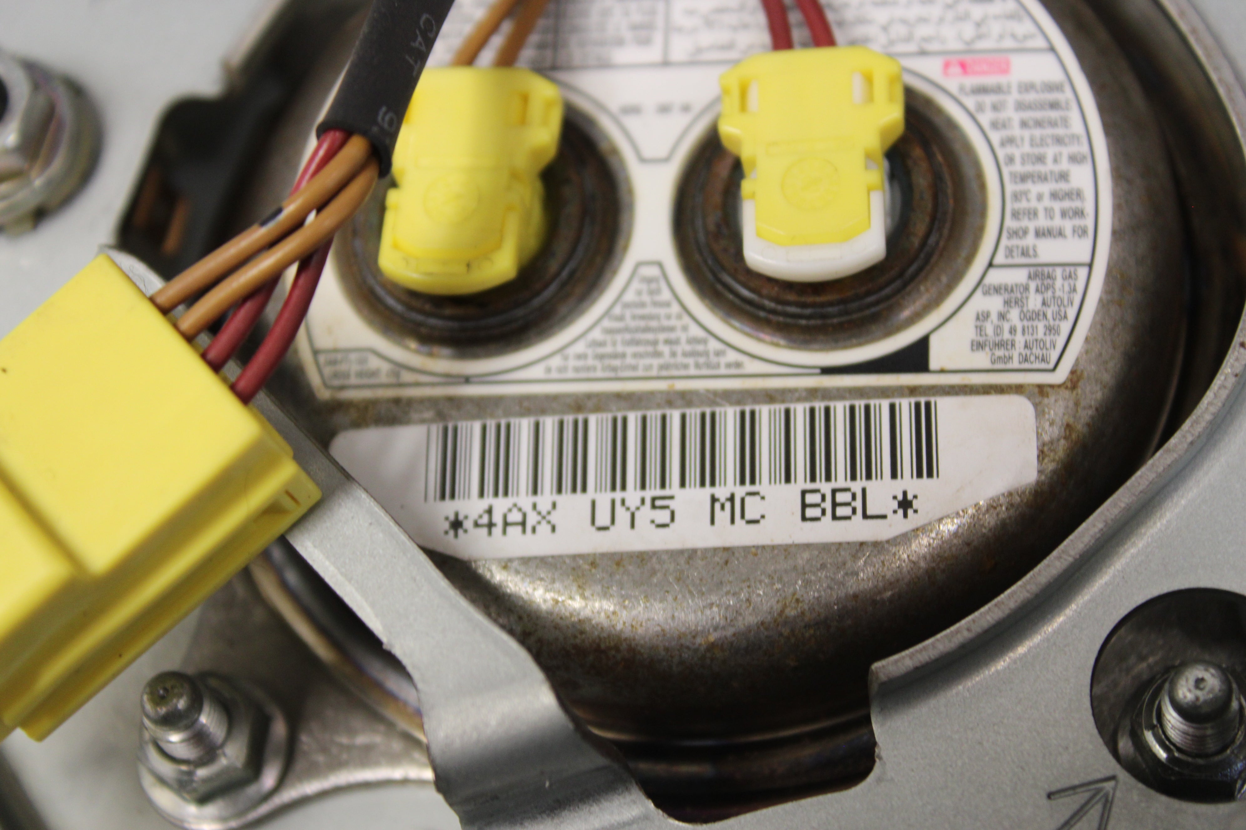 2008-2015 Mitsubishi Evolution Evo X GSR MR Ralliart Steering Wheel Airbag