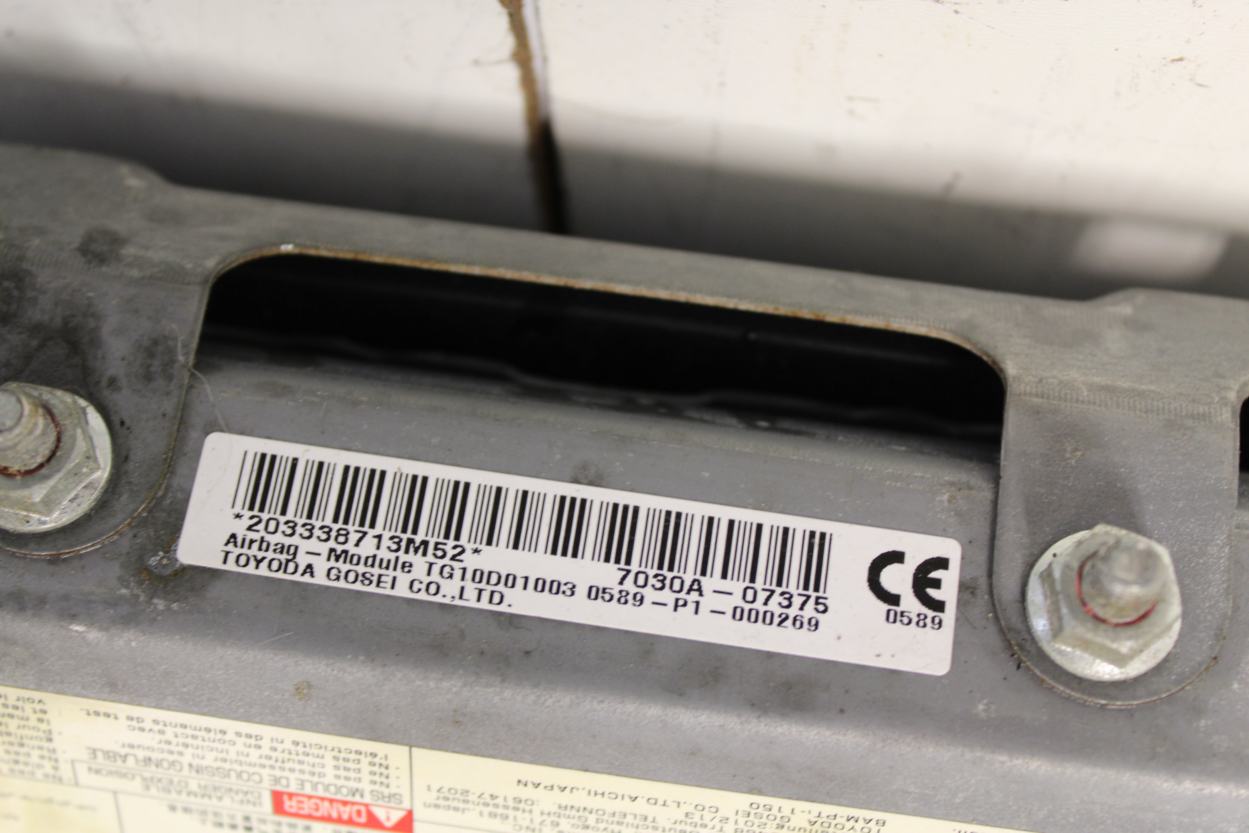 2008-2015 Mitsubishi Evolution Evo X GSR MR Knee Airbag