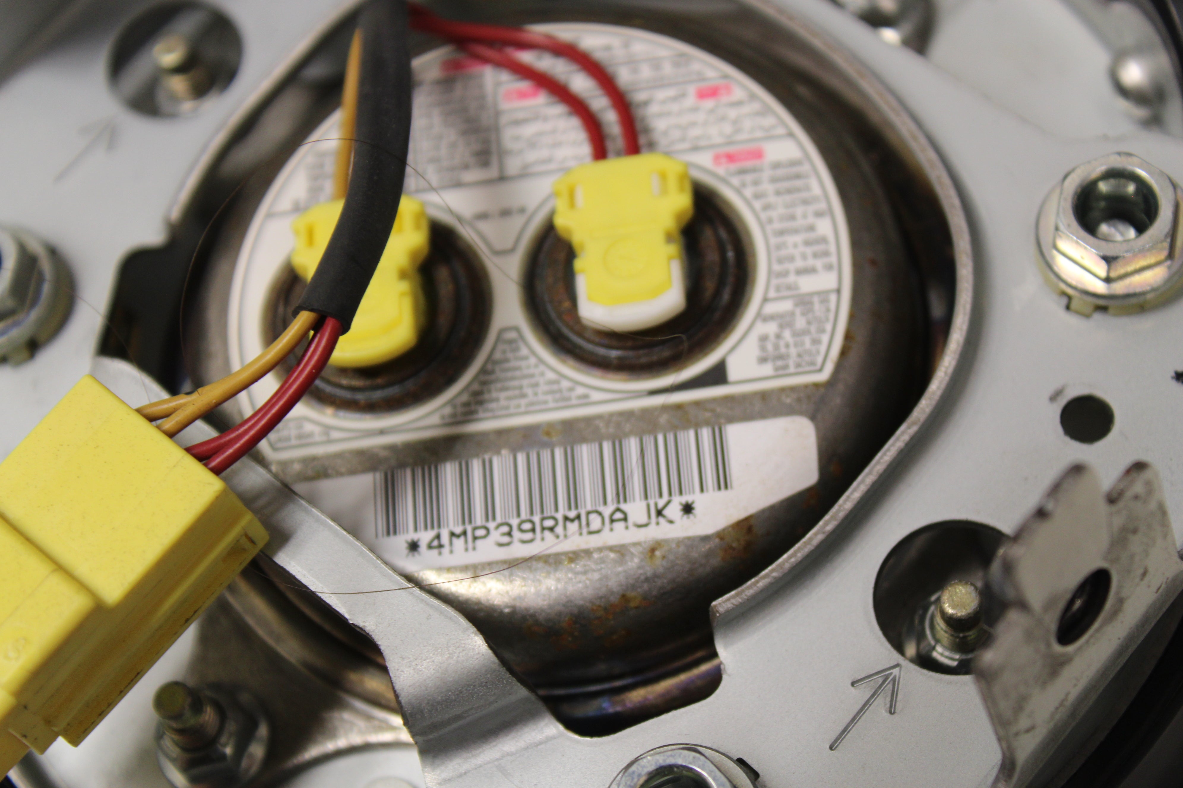 2008-2015 Mitsubishi Evolution Evo X GSR MR Ralliart Steering Wheel Airbag