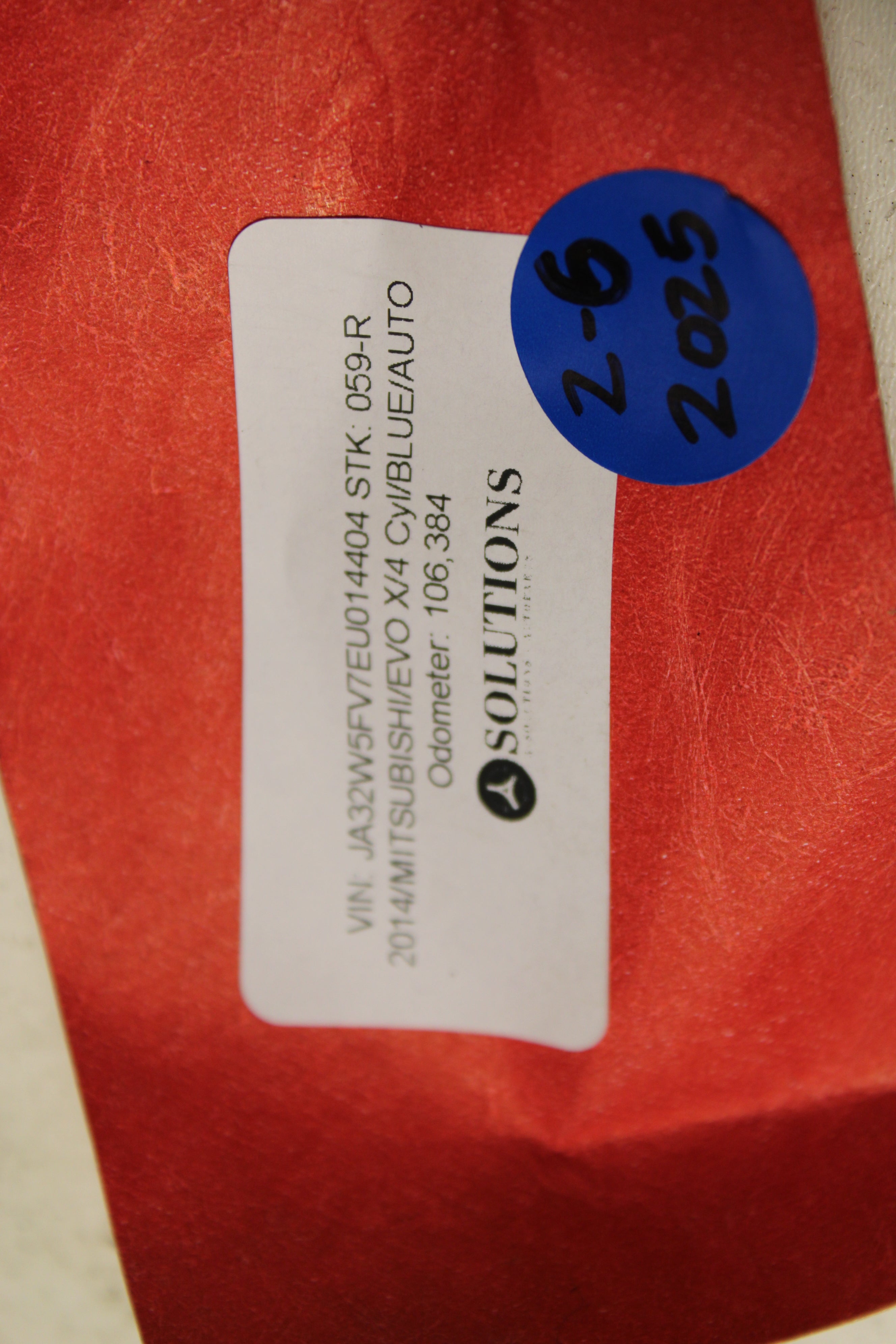 2008-2015 Mitsubishi Evolution Evo X GSR MR Ralliart Steering Wheel Airbag