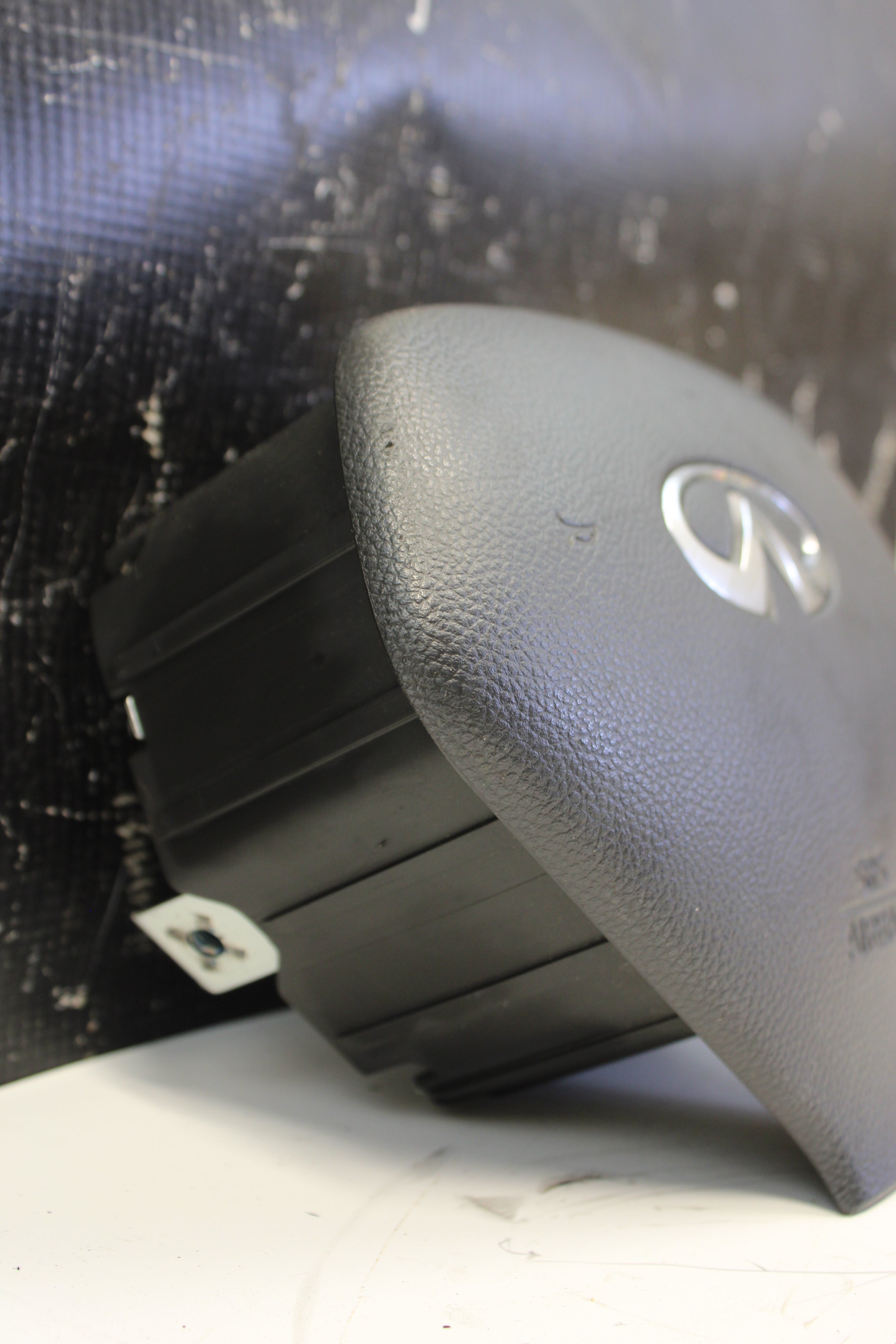 2013 Infiniti G37 Driver Wheel Airbag Steering Black OEM