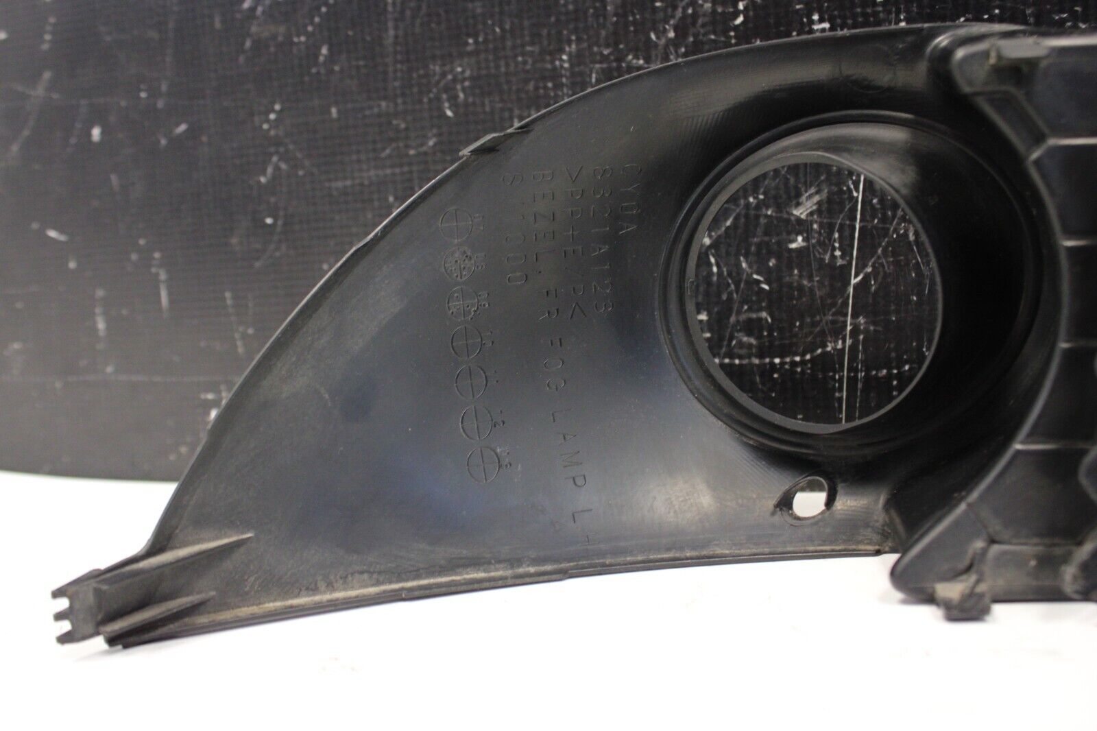 2009-2015 Mitsubishi Lancer Ralliart Fog Light w/ trim Left Side OEM