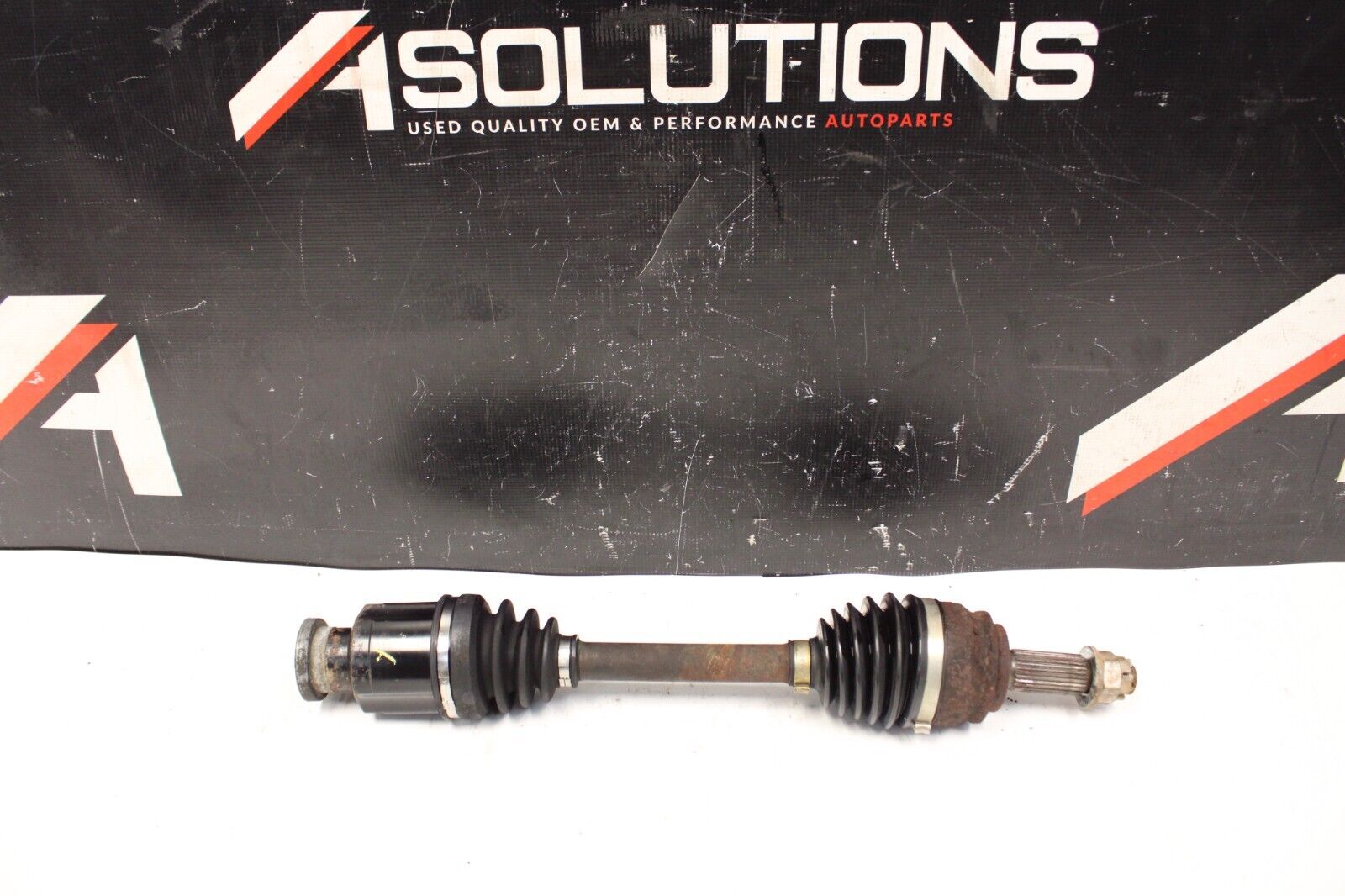 2010 MITSUBISHI LANCER RALLIART 4B11T OEM LH DRIVER FRONT AXLE SHAFT AXLE