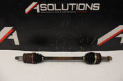 2010 MITSUBISHI LANCER RALLIART 4B11T OEM LH DRIVER REAR AXLE SHAFT AXLE