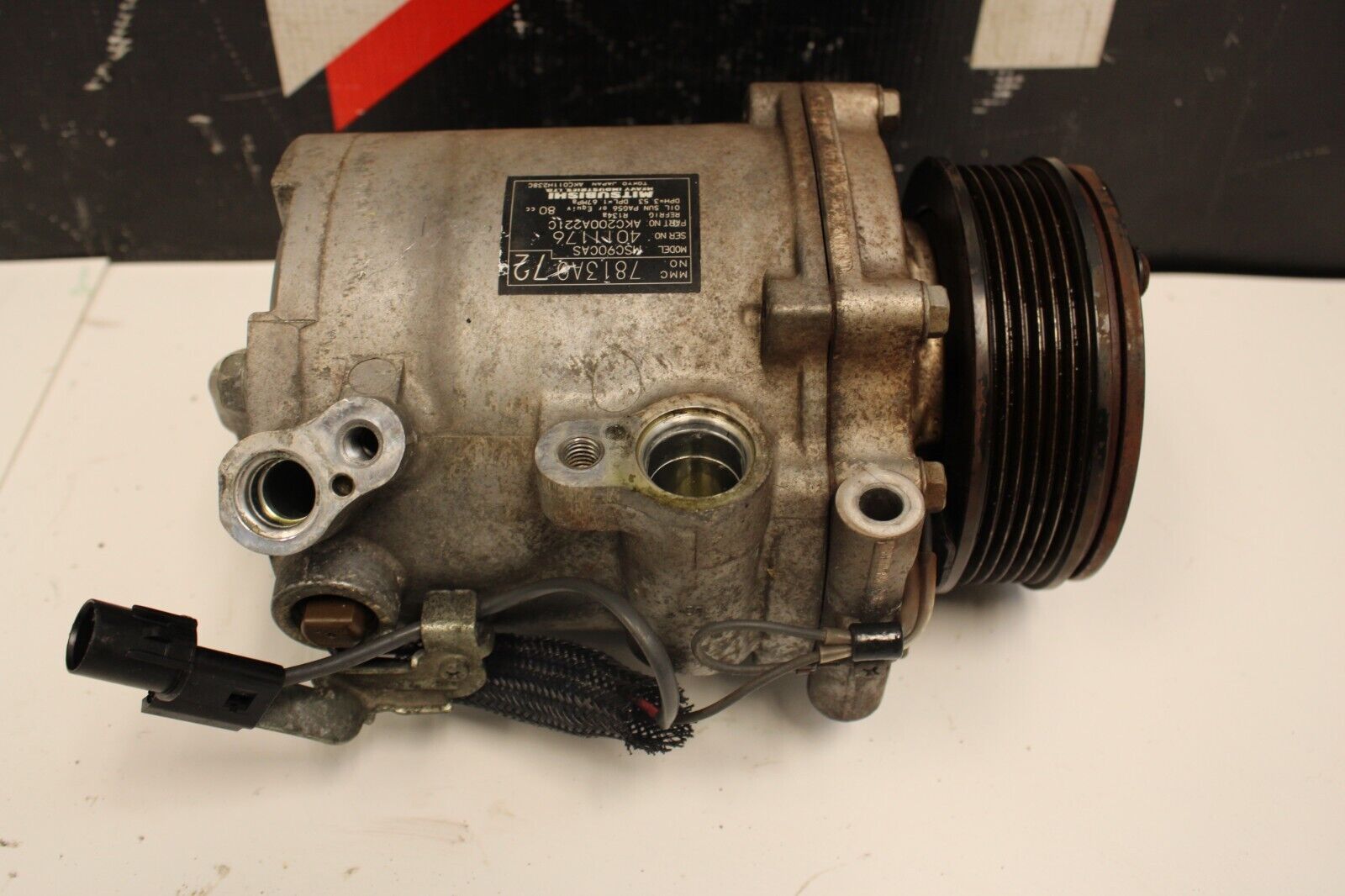 2008-2010 MITSUBISHI LANCER Evolution X EVO X Ralliart A/c AC Air Compressor