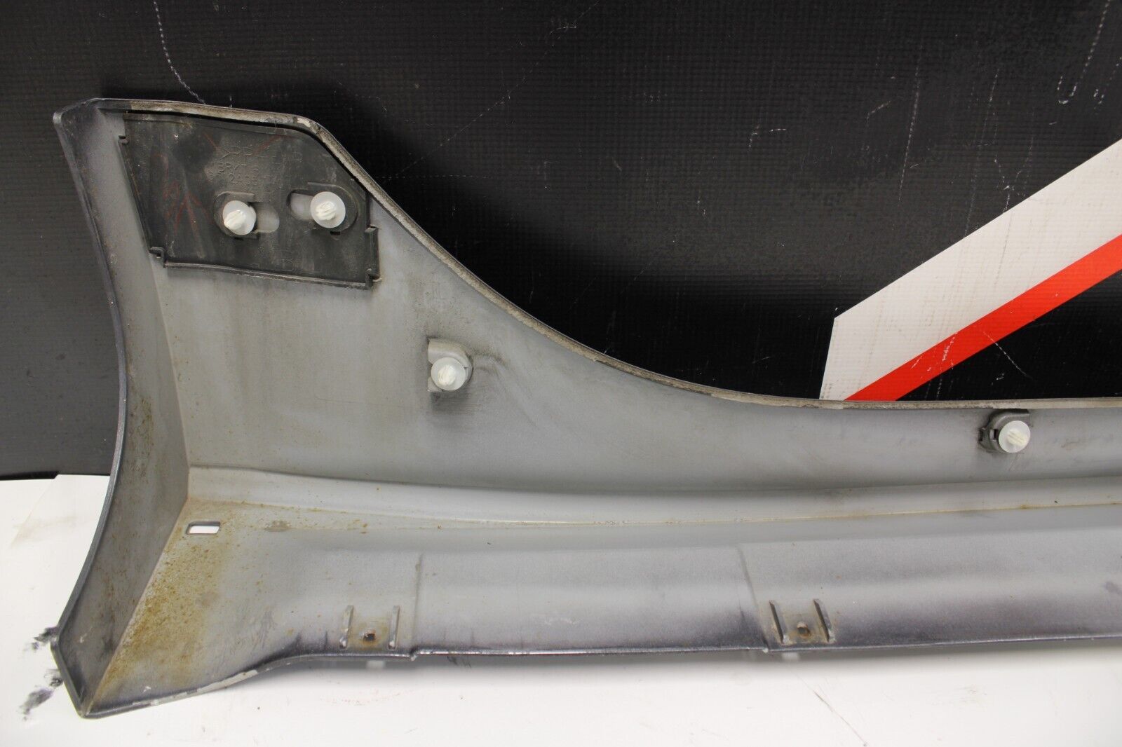 09-15 MITSUBISHI LANCER RALLIART OEM LH DRIVER EXTERIOR MOULDING SIDE SKIRT