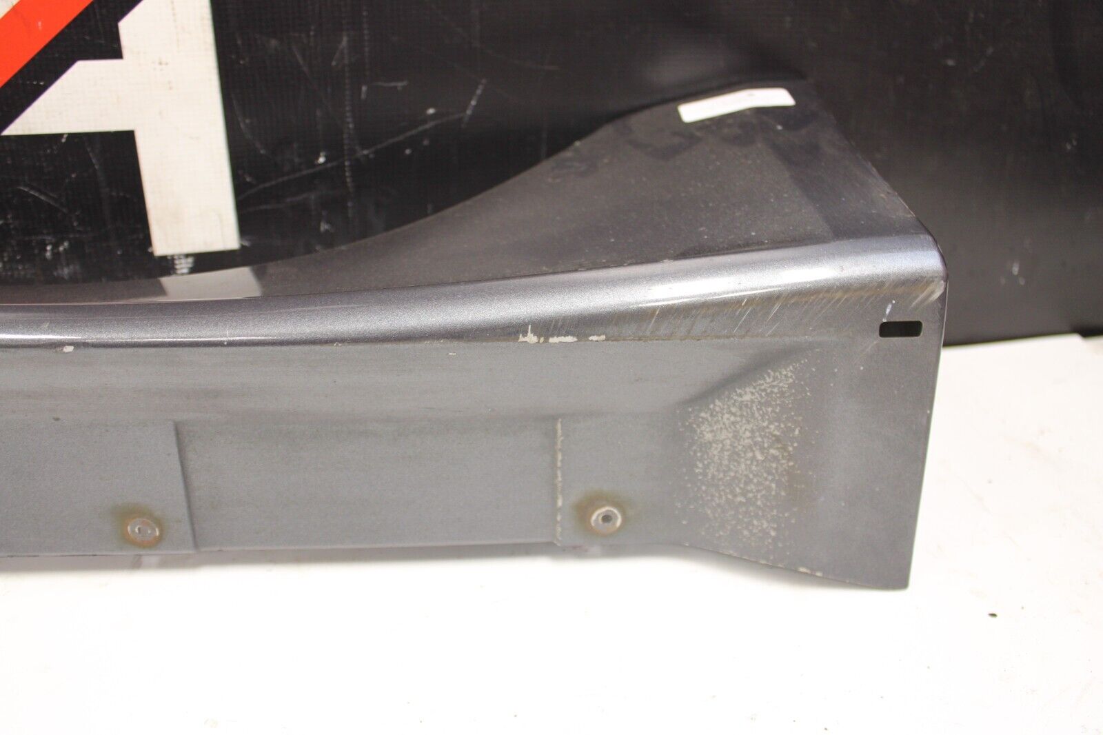 09-15 MITSUBISHI LANCER RALLIART OEM LH DRIVER EXTERIOR MOULDING SIDE SKIRT