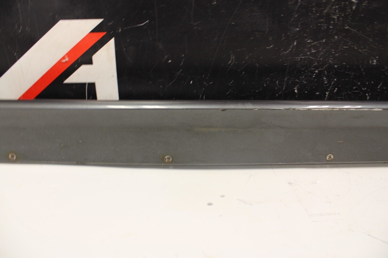 09-15 MITSUBISHI LANCER RALLIART OEM LH DRIVER EXTERIOR MOULDING SIDE SKIRT