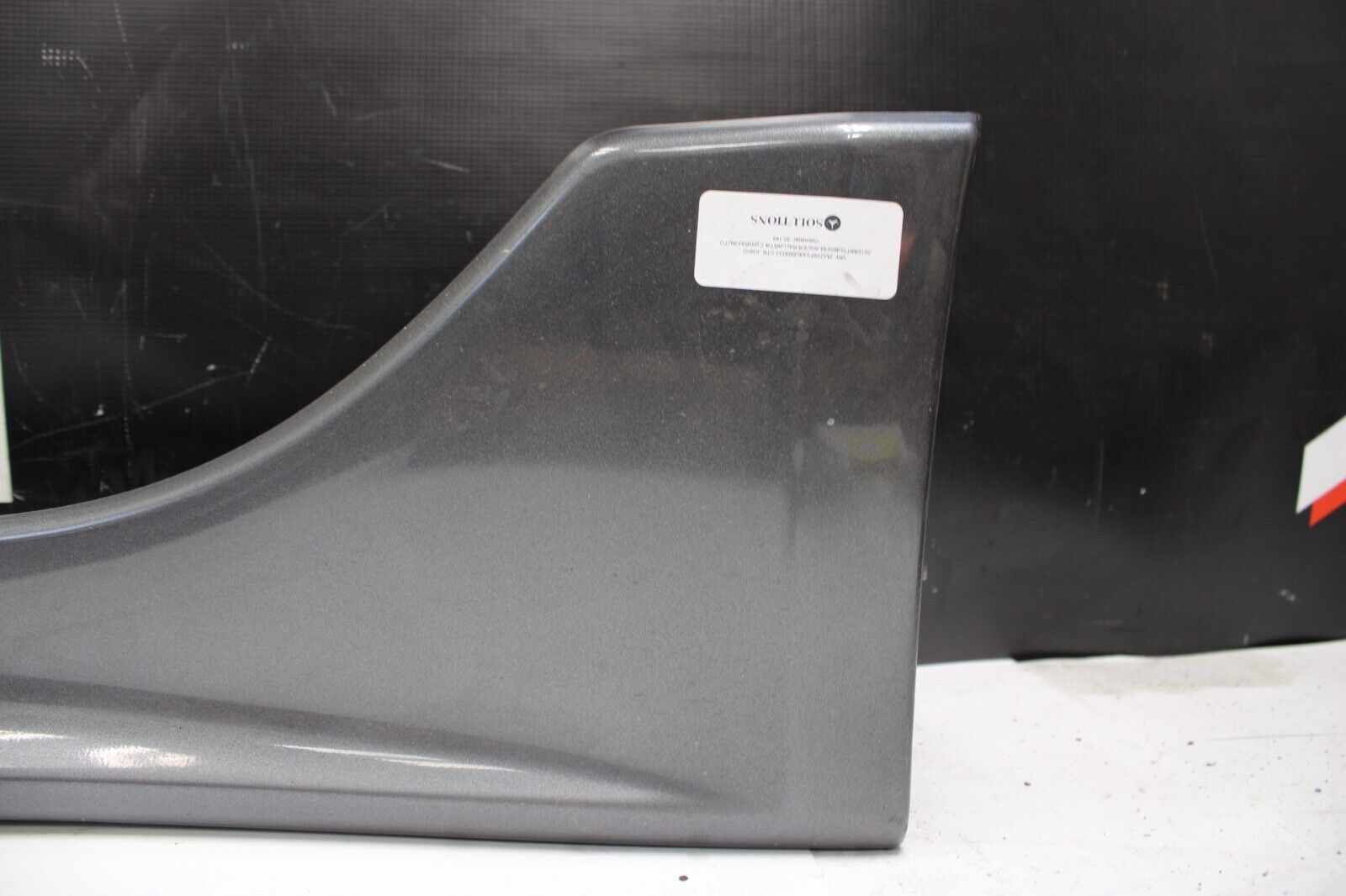 09-15 MITSUBISHI LANCER RALLIART OEM LH DRIVER EXTERIOR MOULDING SIDE SKIRT